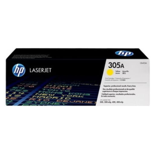 Toner HP 305A (CE412A) rumena, original - Kartuse.si