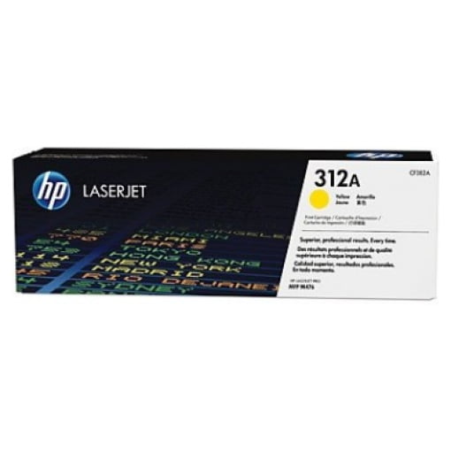 Toner HP 312A (CF382A) rumena, original - Kartuse.si