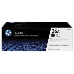 Originalni toner za HP 36A (CB436AD), črn
