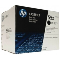 Originalni toner za HP 55X (CE255XD), črn