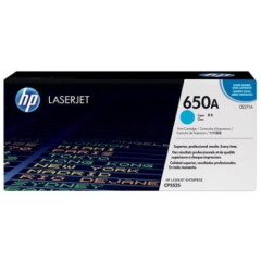 Originalni toner za HP 650A (CE271A), moder