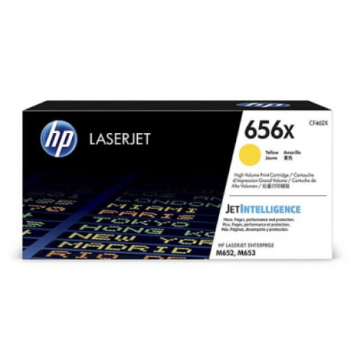 Toner HP 656X (CF462X) rumena, original - Kartuse.si