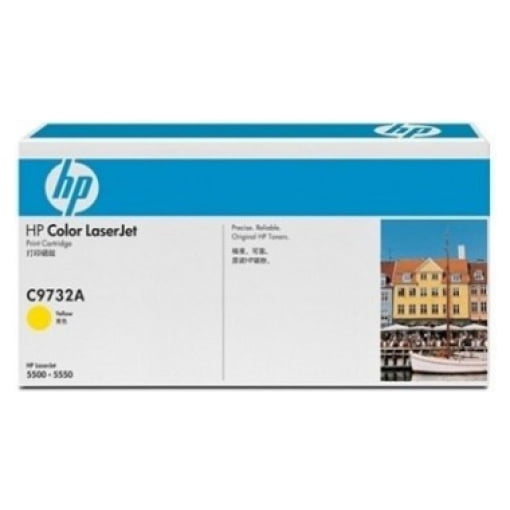 Toner HP C9732A rumena, original - Kartuse.si