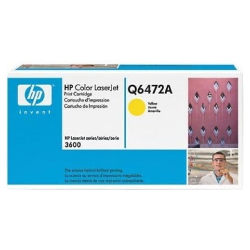 Toner HP Q6472A rumena, original - Kartuse.si