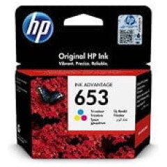 Originalna kartuša za HP 653 (3YM74AE), barvna