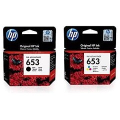 Komplet kartuš HP 653 (BK + CMY), original
