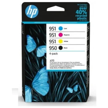 Komplet kartuš HP 950 + 951 (6ZC65AE) original / Odprodaja - Poškodovana embalaža | Kartuse.si