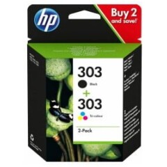 Komplet kartuš HP 303 (3YM92AE), original Odprodaja Poškodovana embalaža