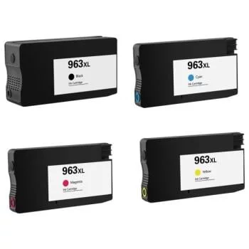 Komplet kartuš za HP 963XL, kompatibilna – Ne dela na tiskalnikih z oznako “e” | Kartuse.si