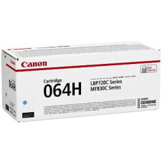 Originalni toner za Canon CRG-064H (4936C001), moder