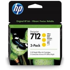 Originalna kartuša za HP 712 (3ED79A), rumena