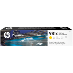 Originalna kartuša za HP 981X (L0R11A), rumena