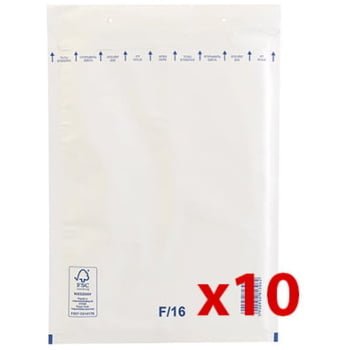 Oblazinjena kuverta F16 W6 10 kos | Kartuse.si
