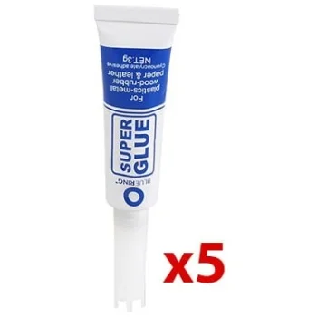 Sekundno lepilo 5x Super Glue 3g | Kartuse.si
