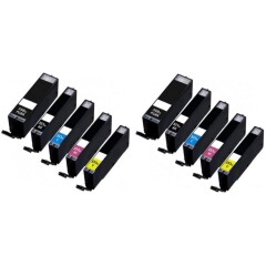 Komplet kartuš za Canon 2x PGI-550XL + CLI-551XL, kompatibilna