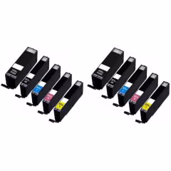 Komplet kartuš za Canon 2x PGI-550XL + CLI-551XL, kompatibilna