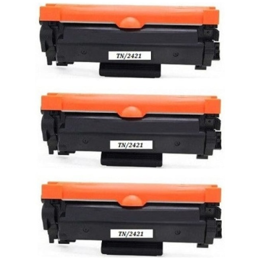 Toner za Brother TN-2421 kompatibilna, 3 KOSI