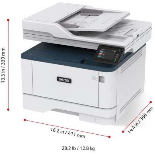 Xerox B305DNI A4 črnobela laserski večmnamenska naprava 38 str min, USB, LAN, Wifi